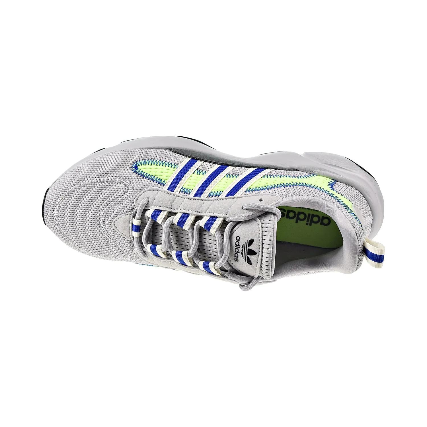 Adidas Haiwee Men's Shoes Grey Two-Royal Blue-Signal Green