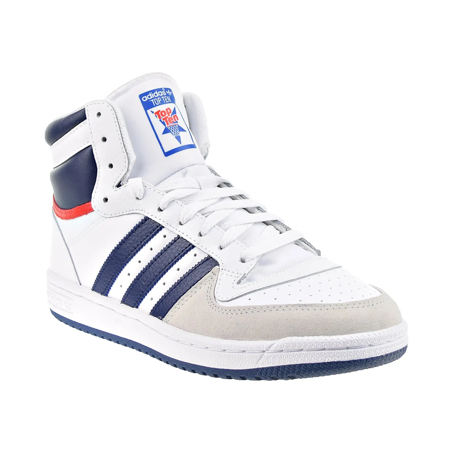 Adidas Top Ten RB Men's Shoes Cloud White/Dark Blue/Night Marine