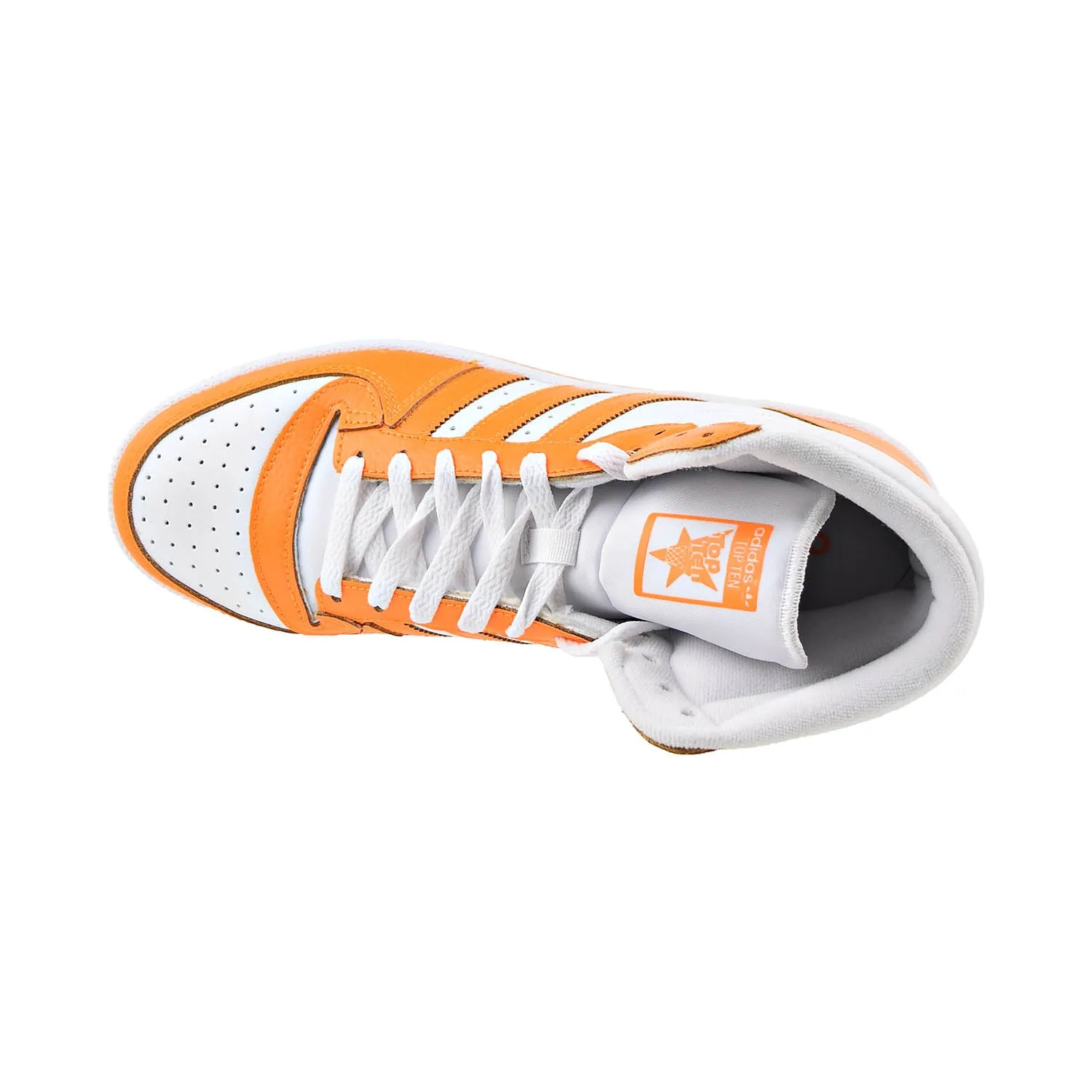 Adidas Top Ten RB Men's Shoes White-Orange Rush