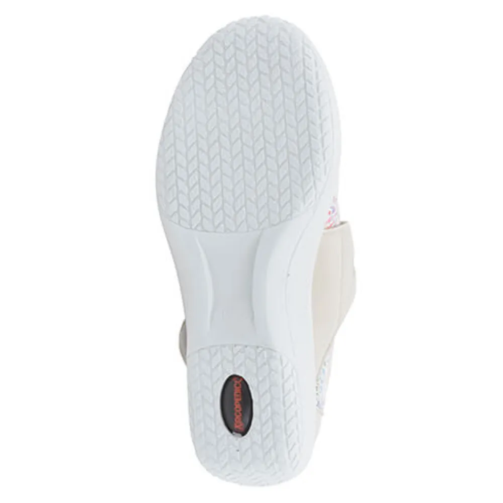 Arcopedico Cosmo White Kokoa Print Mary Jane (Women's)