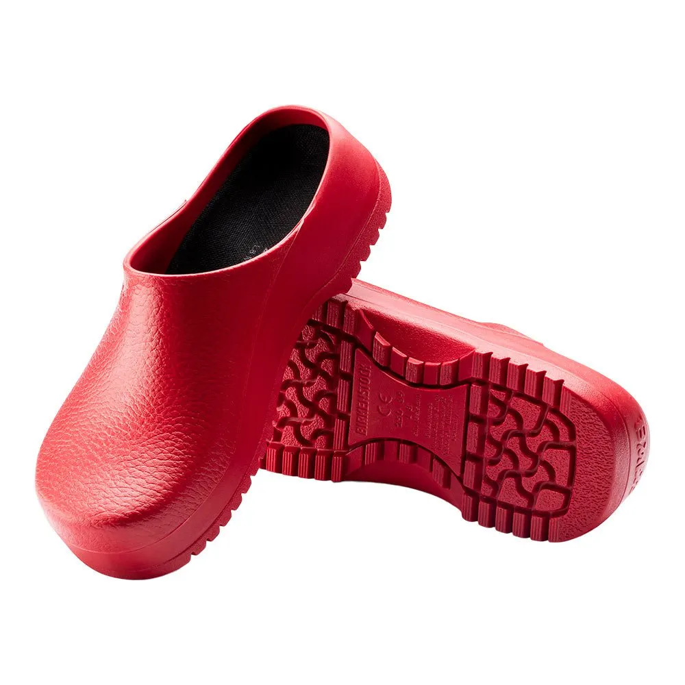 Birkenstock Super Birki Red Chef Clog