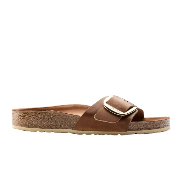 Birkenstock Women's Madrid Big Buckle Cognac