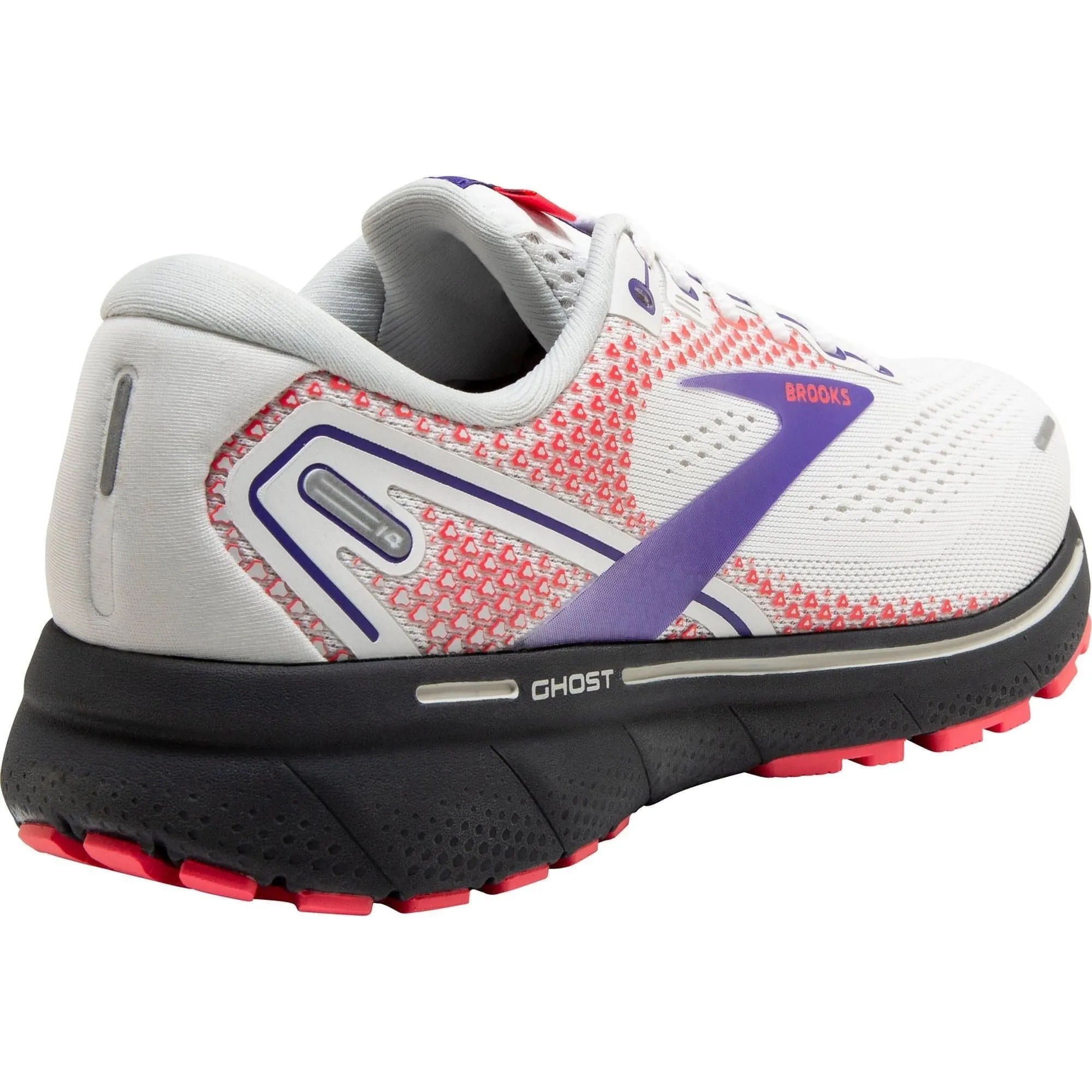 Brooks Ghost 14 Womens Running Shoes - White