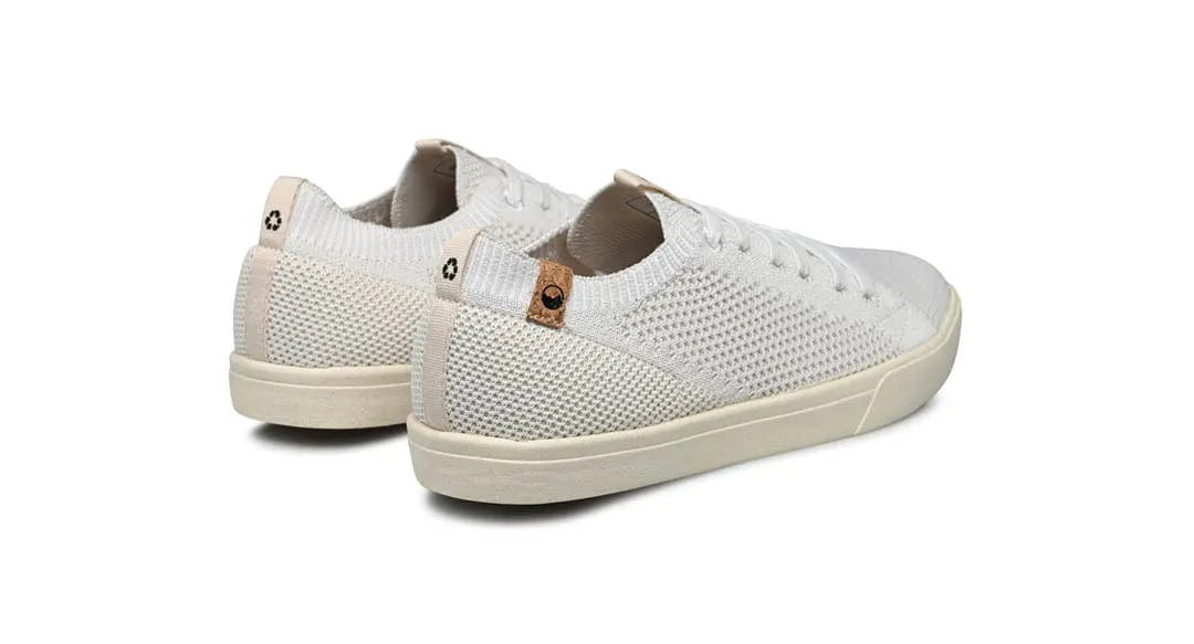 Cannon Knit II Women's Recycled PET Sneakers | White