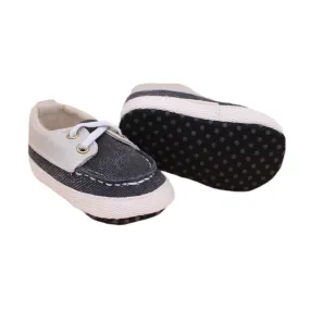 Canvas Slip On Sneakers (Grey) - Prewalker