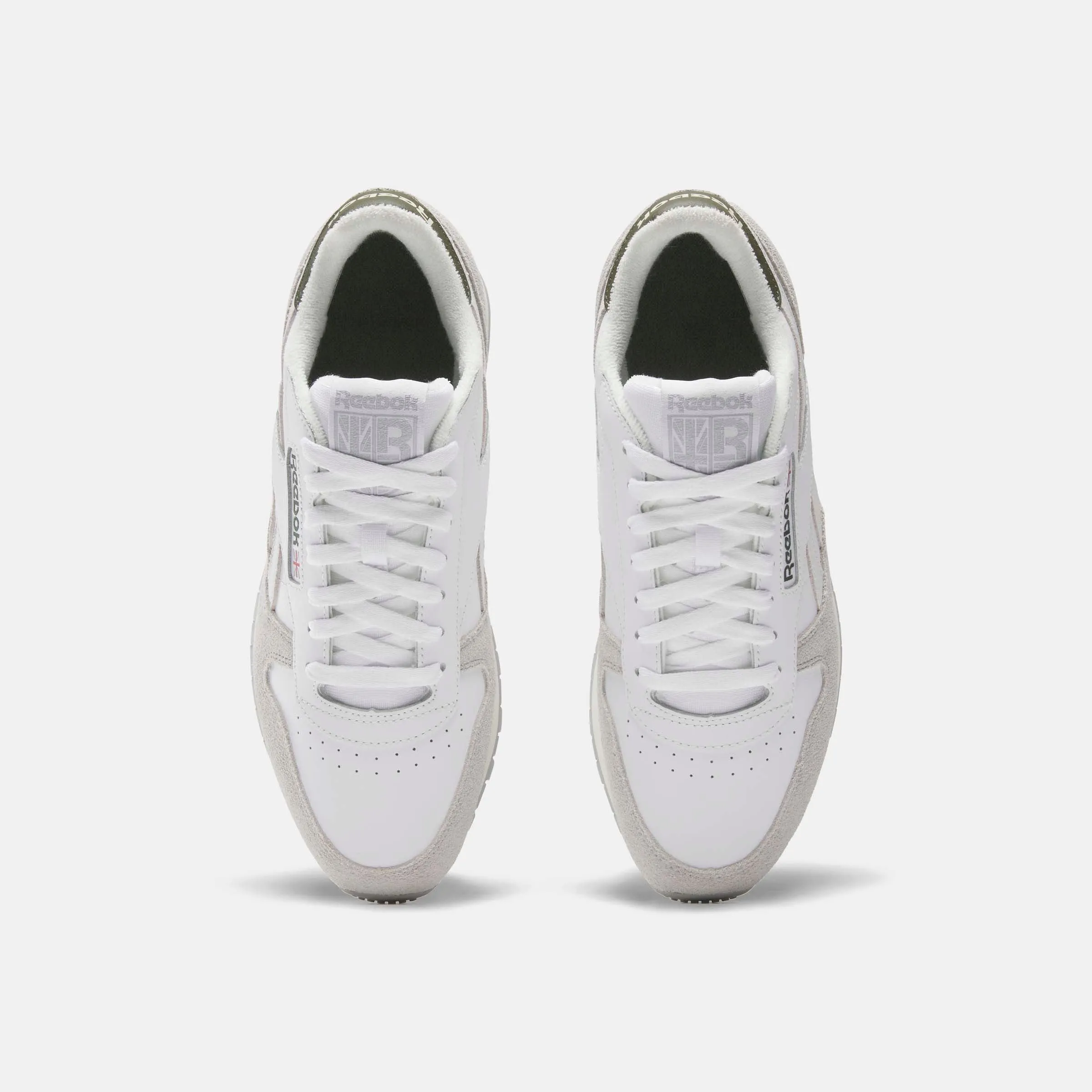 Classic Leather Shoes White/Steely Fog/Pure Grey 3