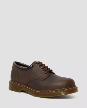 Doc Martens UNISEX 8053 CRAZY HORSE LEATHER CASUAL SHOES (BROWN CRAZY HORSE)