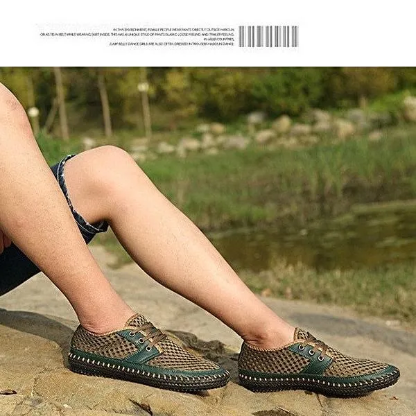 Evan Fashion Breathable Mesh Casual Leisure Flats