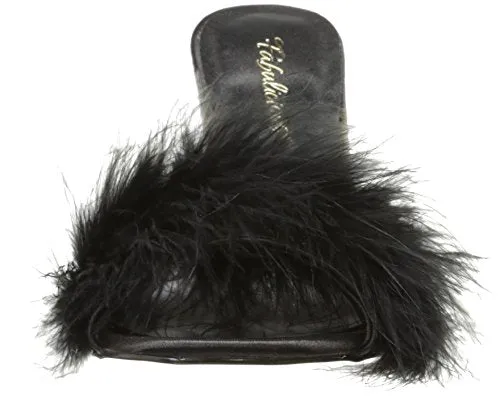 Fabulicious Women's Classique-01F Marabou Slipper