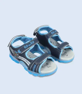 KB0155-NAVY-Boys sandal