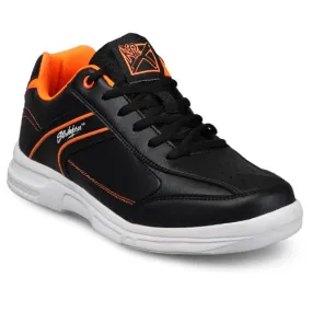 KR Strikeforce Mens Flyer Lite Black Orange Bowling Shoes