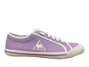 Le Coq Sportif women's sneakers shoe in Deuville Bicolour canvas 1210234 lilac-white