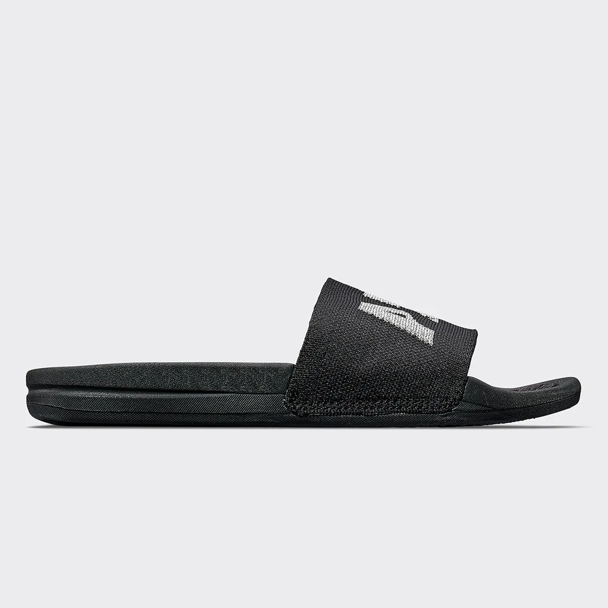 Men's Big Logo TechLoom Slide Black / Reflective Silver