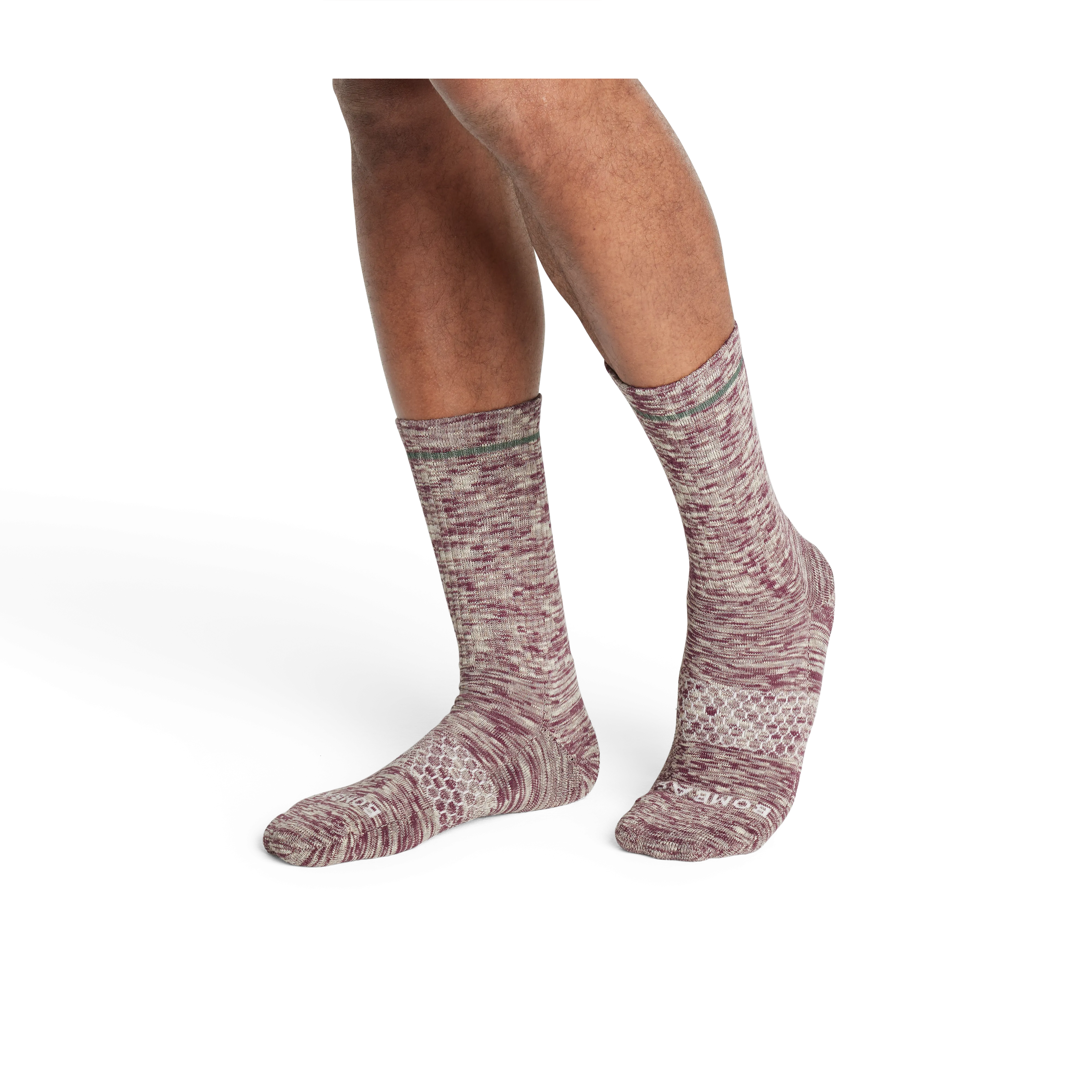 Men's Slub Calf Socks 4-Pack