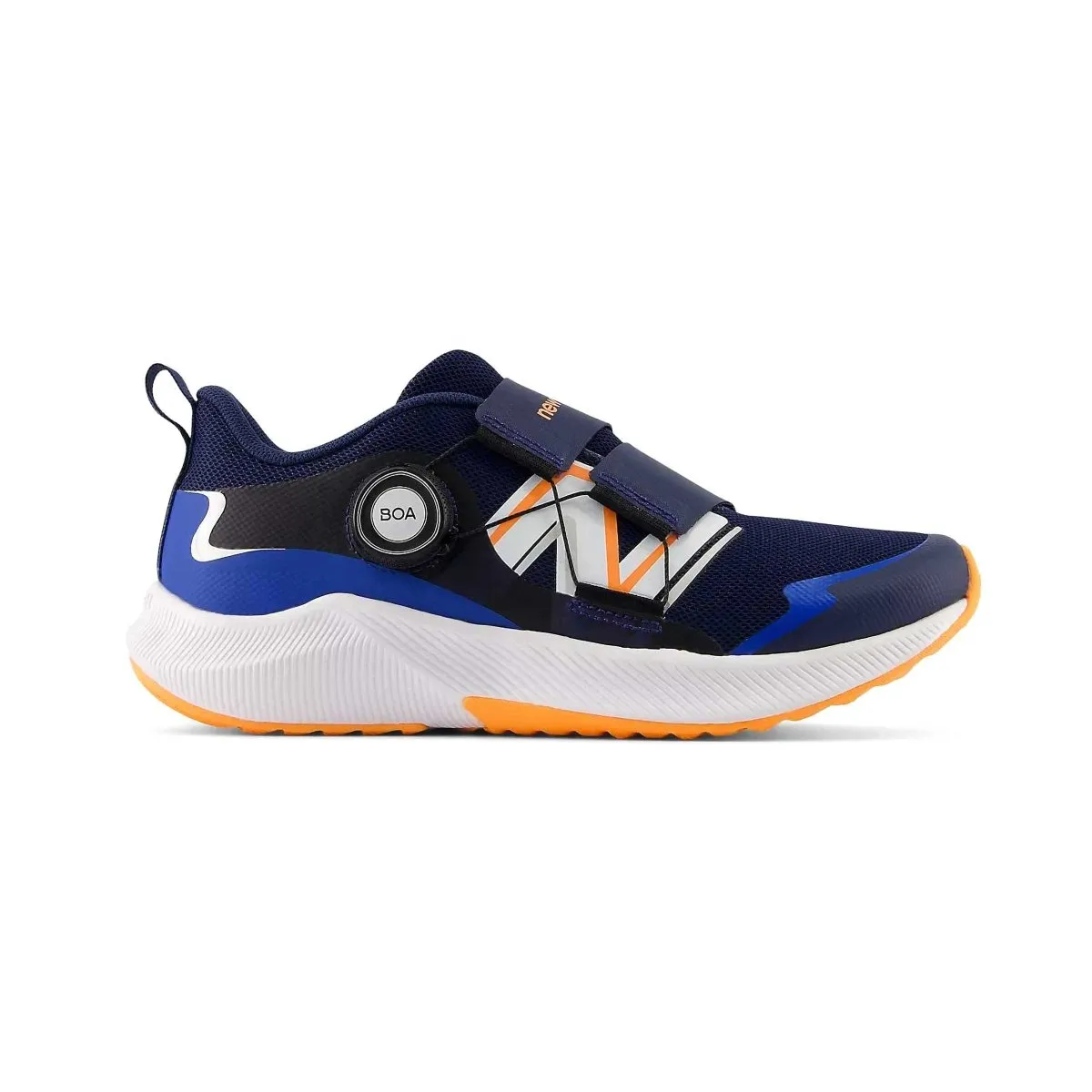 New Balance PS (Preschool) DynaSoft Reveal v4 BOA Navy/Mango Velcro