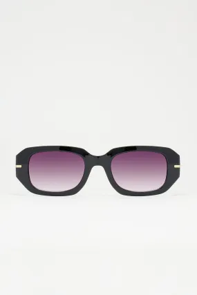 No Impact Sunglasses - Black/Smoke