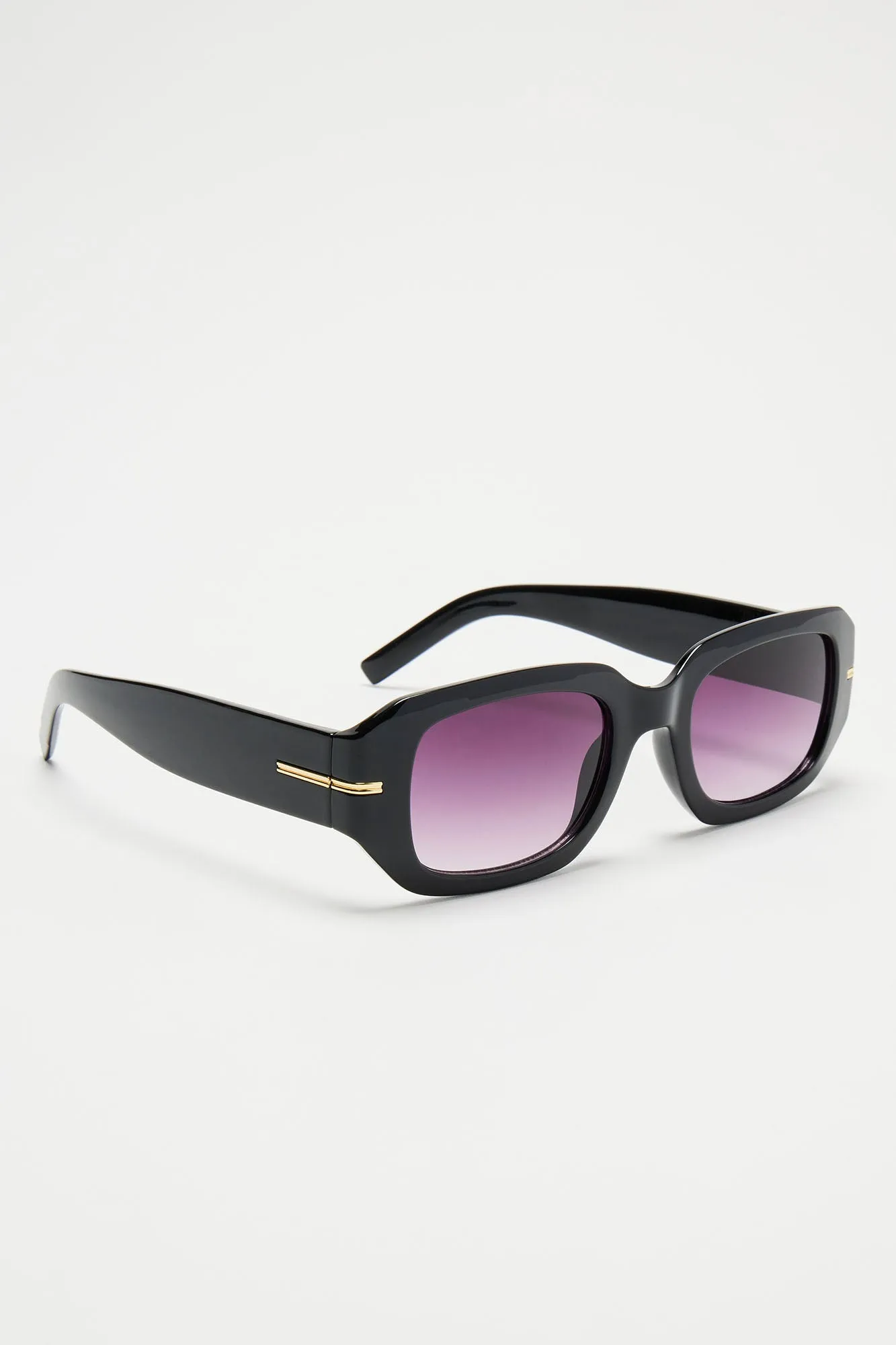 No Impact Sunglasses - Black/Smoke