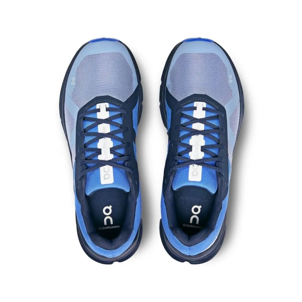 On Men's Cloudrunner - Shale/Cobalt