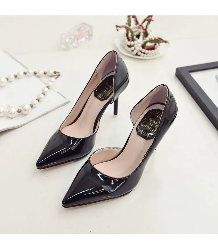 Pointed Stiletto Heel Pumps cc19