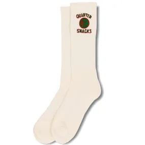 Quarter Snacks Ball Is Life Sock Cream