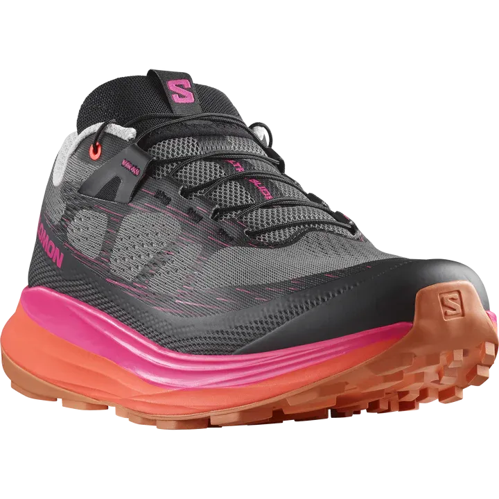 Salomon Ultra Glide 2 Shoes (Men's) Plum Kitten / Black / Pink Glo