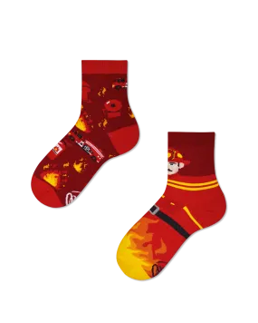 The Fireman Kids Socks