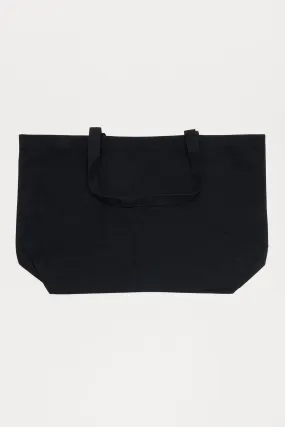 Time To Pack Tote Bag - Black