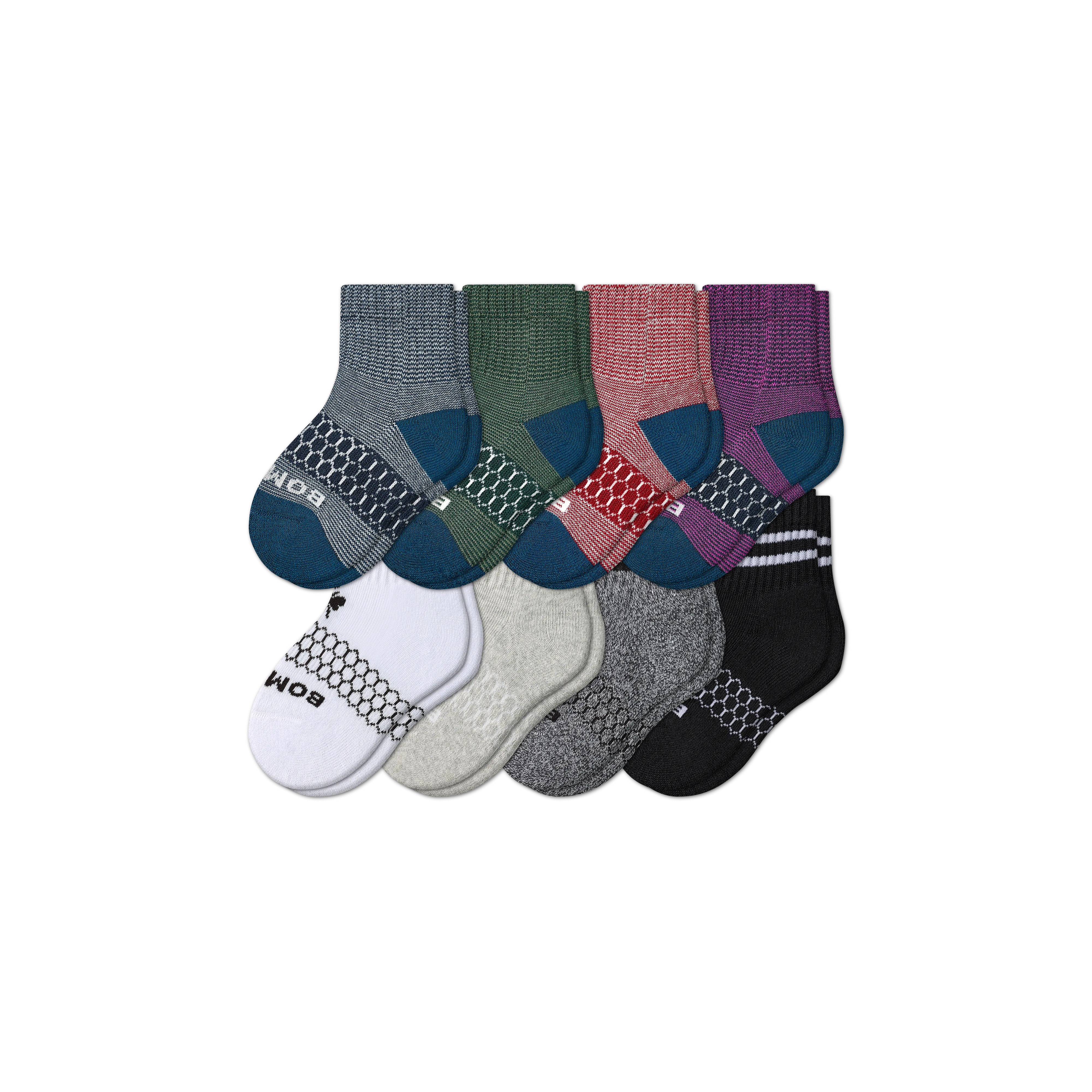 Toddler Calf Sock 8-Pack