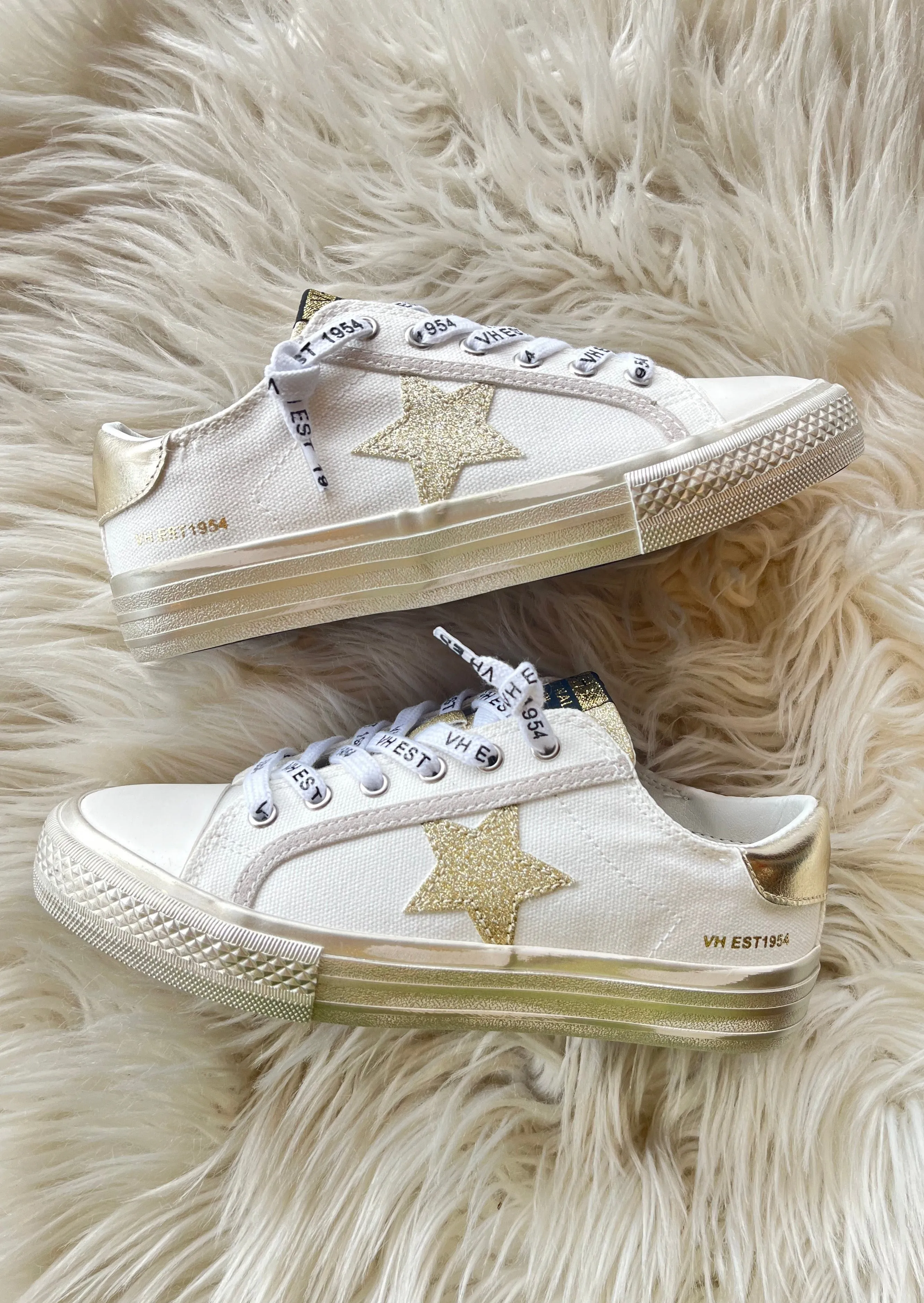 Vintage Havana Alive White Gold Sneaker