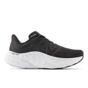 Women's New Balance Fresh Foam X More v4, Black, 9 D Wide