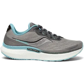 Women's Saucony Triumph 19, Alloy/Powder, 7.5 B Medium