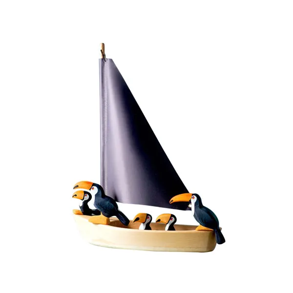 Wooden Boat - Anthracite